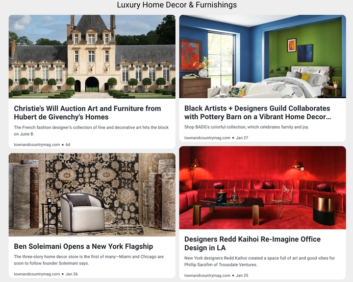 Town and Country Magazine RSS Feed