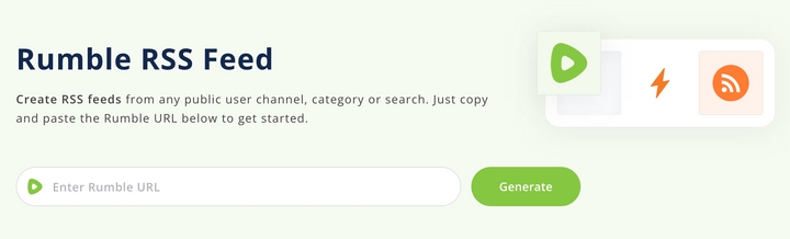 Bloomberg Rss Feed How to Create RSS Feeds From Rumble