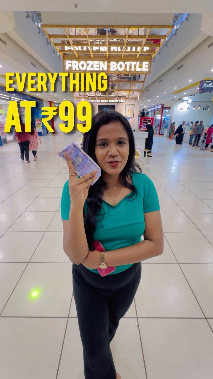 Everything at ₹99 on June 9th‼️
📍 @frozen_bottle , Nexus Forum Mall Mangalore 🍦🍨 Head to Frozen Bottle and enjoy any ...