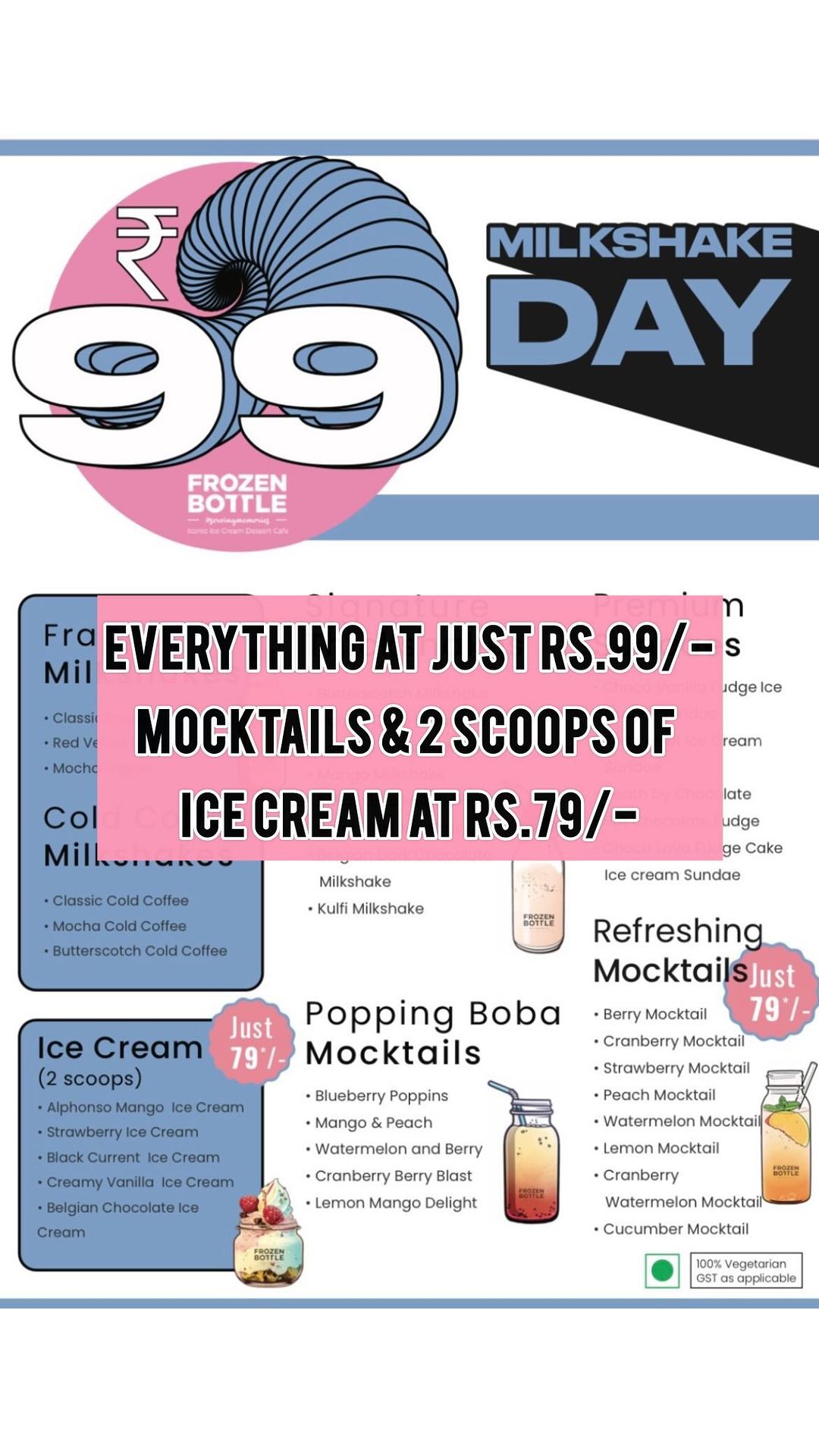 June 9th is gonna be a Super Good Deal Day
@frozen_bottle has launched a new offer menu, Grab anything from that menu at...