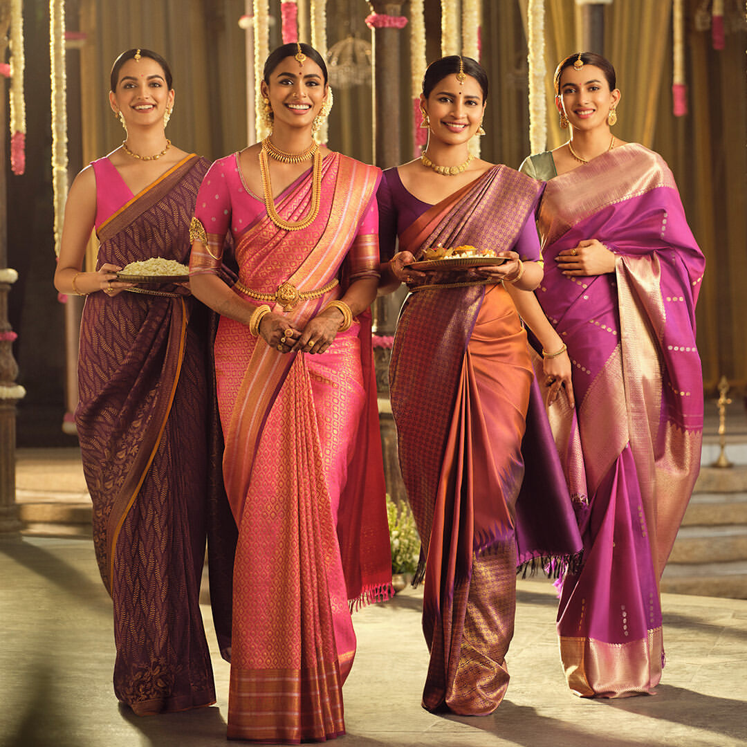 Taneira presents 'Thirumanam' - Treasured Kanjeevarams for special days, Rs. 10,999 onwards. ⁣
⁣
For the bride seeking t...