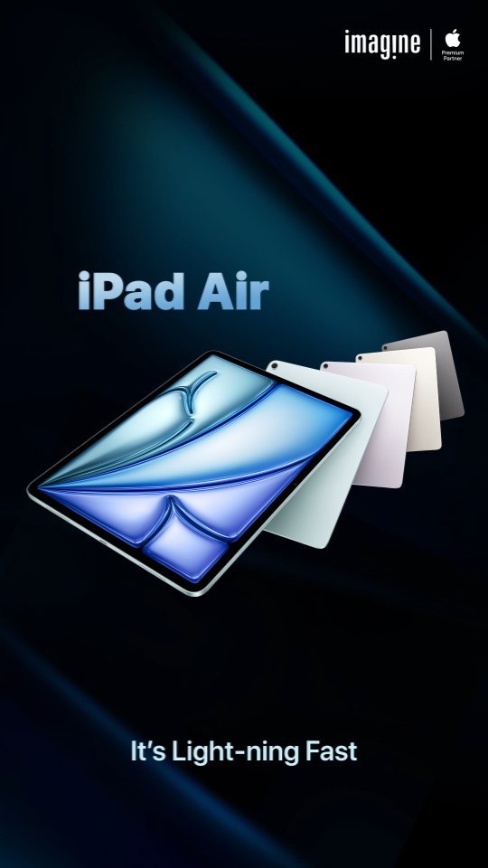 So thin you’ll carry it around everywhere you go! Live the life on the go with iPad Air and push your limits beyond expe...