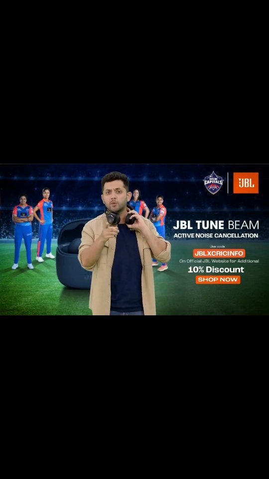 For all the ESPNcricinfo fans, use the code JBLXCRICINFO for an additional 10% discount on the official JBL website and ...