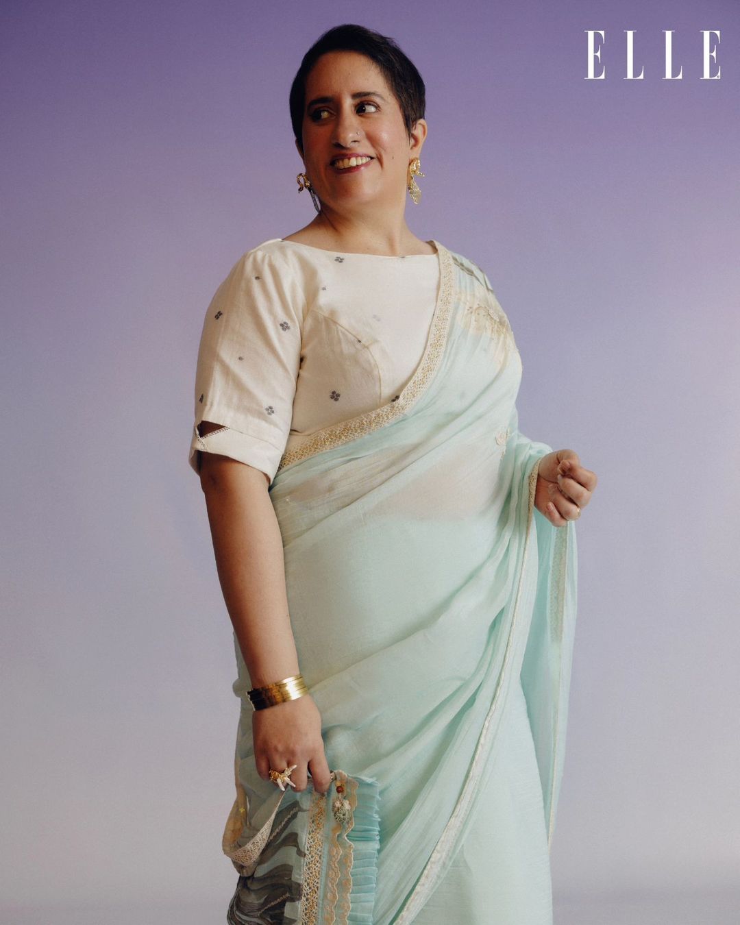Reposted from @elleindia⁣
⁣
#ELLEImpact: Guneet Monga Kapoor’s (@guneetmonga) genre-bending storytelling is visible acro...