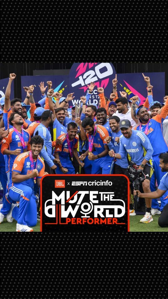 "The monkey is off the back"

India ended the anticipation for a major title, and the team is the JBL #MuteTheWorld Perf...