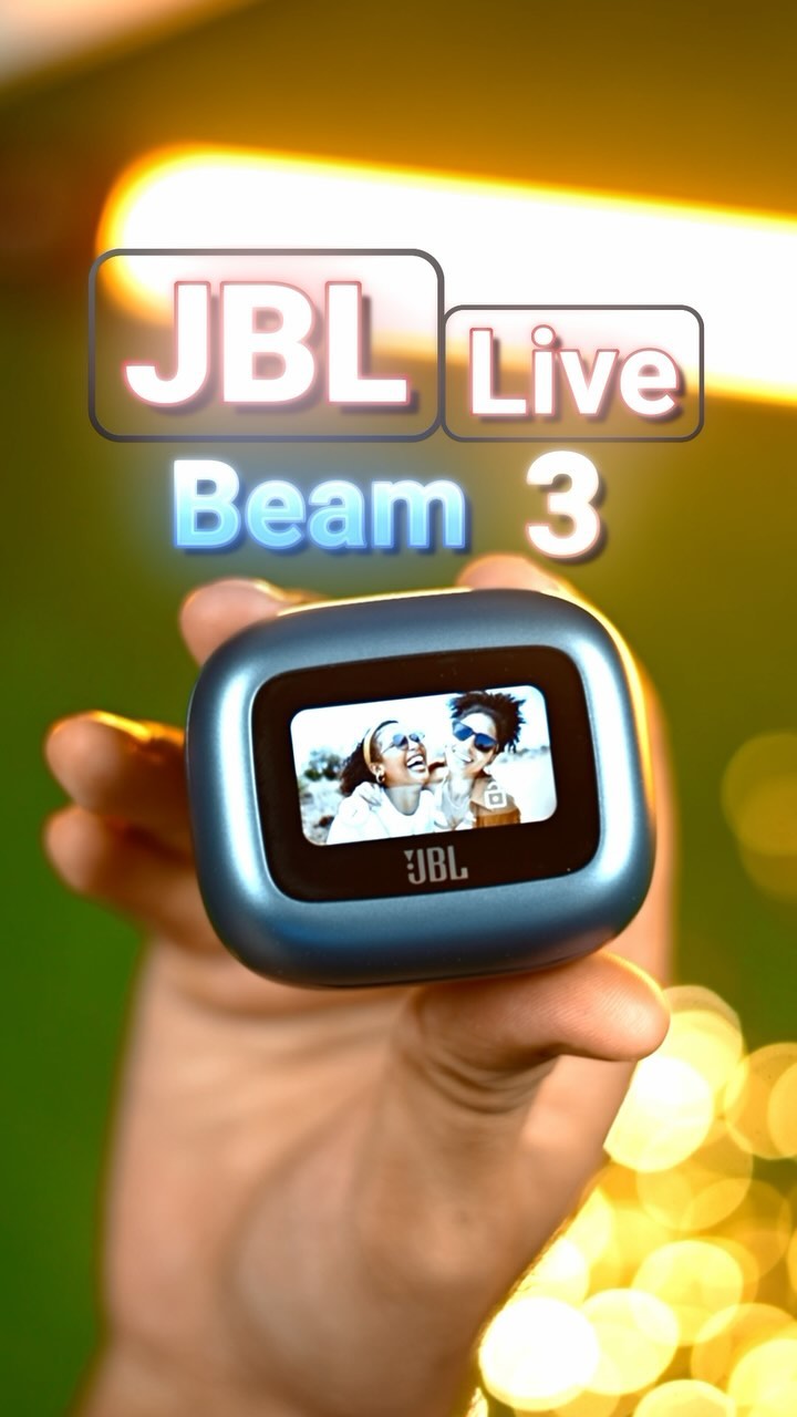 The JBL Live Beam 3 is the ultimate wireless, noise-cancelling earbud that plays personalised symphonies. Customising so...