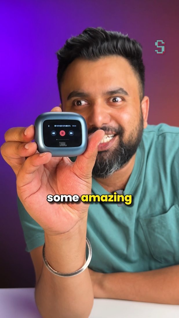 These are gonna be the future of earbuds! 

Introducing the JBL Live Beam 3 with a Smart Display Case!

Live Beam 3 from...