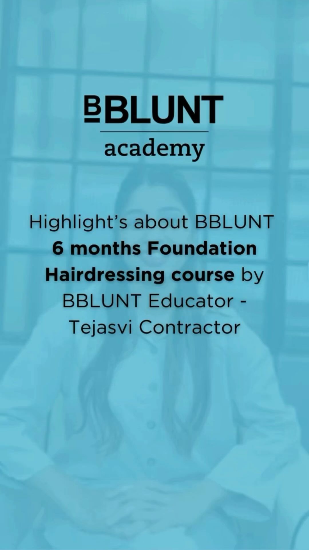 Passionate about hair? Our BBLUNT Academy educator provides an inside look at our 6-month Foundation Hairdressing Course...