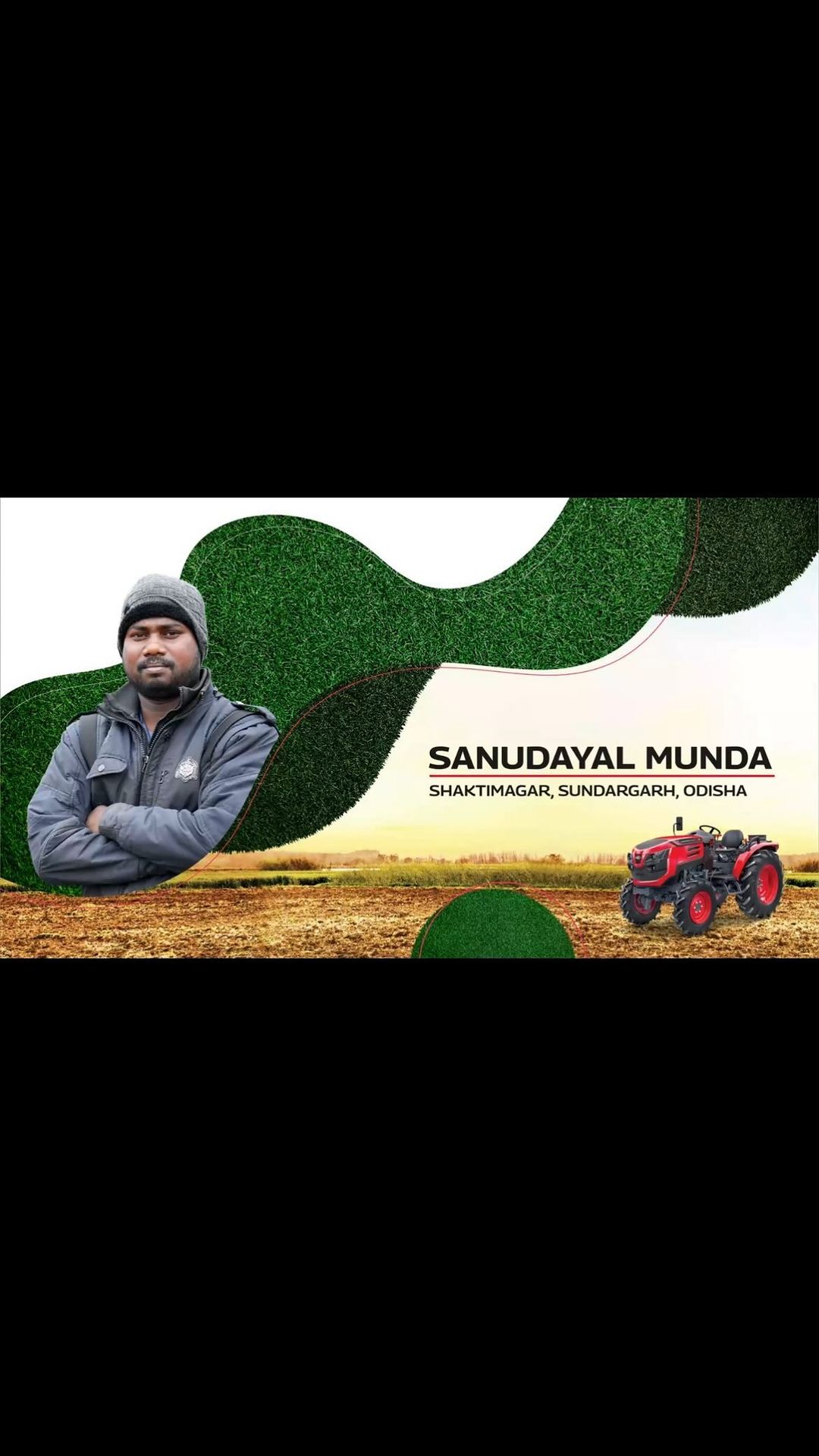 Sanudayal Munda, from Odisha trusts his Mahindra OJA 3140 tractor for his fields. Watch further to know more about his f...