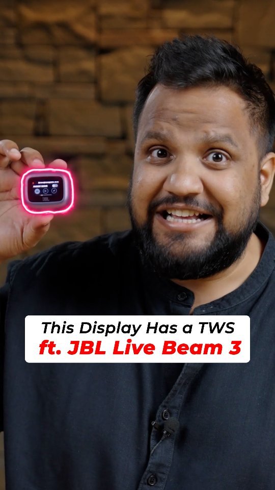 This Display Has a TWS ft. JBL Live Beam 3. 

@jblindia just sent me their latest product, the Live Beam 3 and WOW! I go...