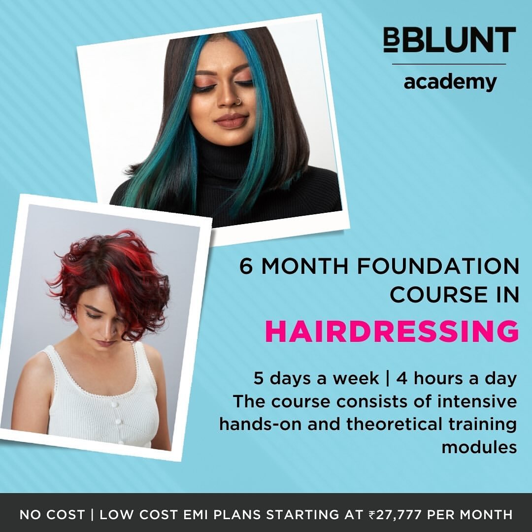 🌟 Turn your passion into a successful career with BBLUNT Academy’s 6-Month Foundation Course in Hairdressing!

🎓 Our c...