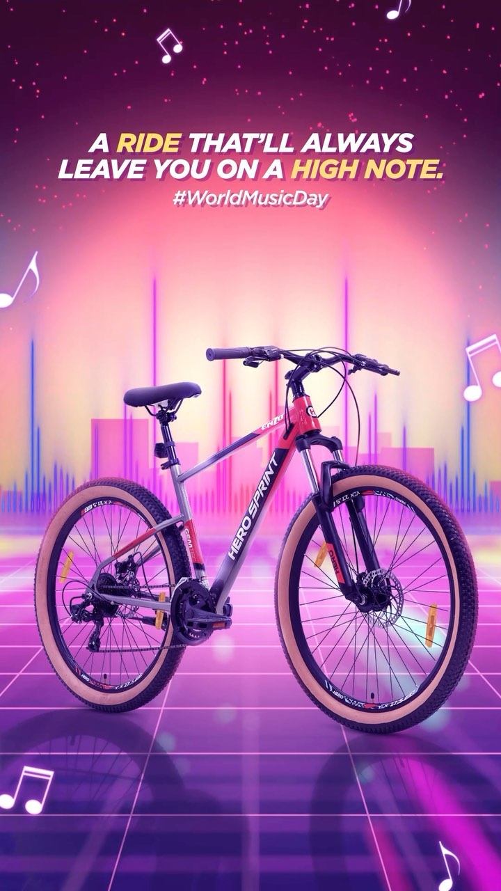 Riding A Bicycle Is Like Listening To Music. You Keep On Hopping From Note To Note