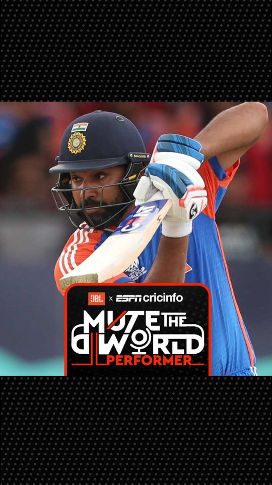 Rohit Sharma produced yet another match-winning knock at this #T20WorldCup, and he's the JBL #MuteTheWorld Performer #IN...