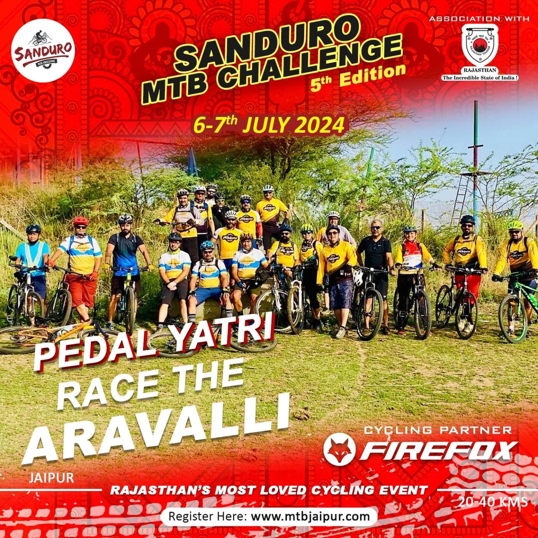 Pedal Yatri Race the Aravalli 🚴‍♀️💪 #pedalyatri #sanduromtbchallenge2024
The excitement 🤩 is at an all-time high as w...
