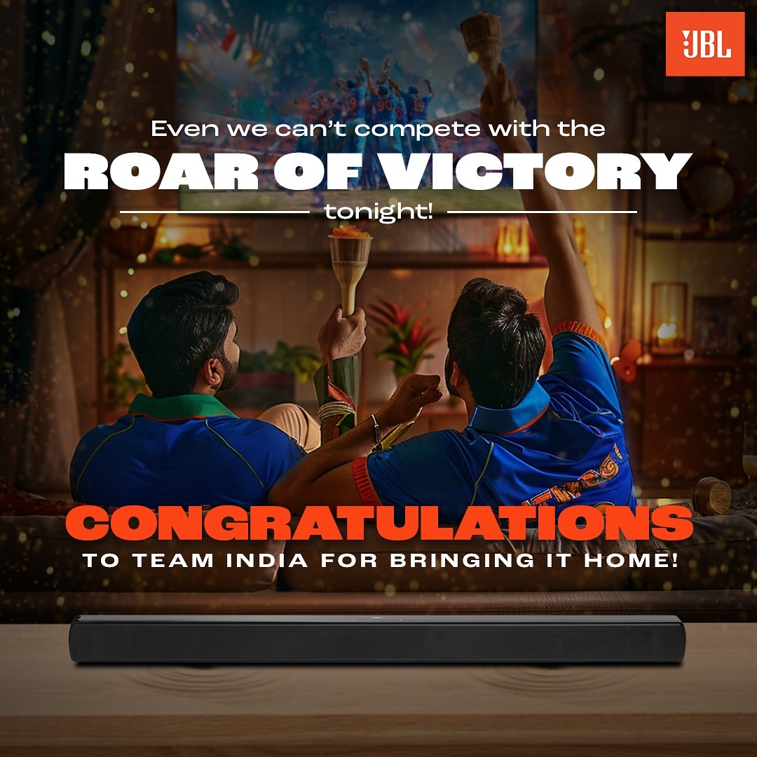 We are usually the loudest, but the streets of India are singing the tune of victory at the top of their voices! Incredi...
