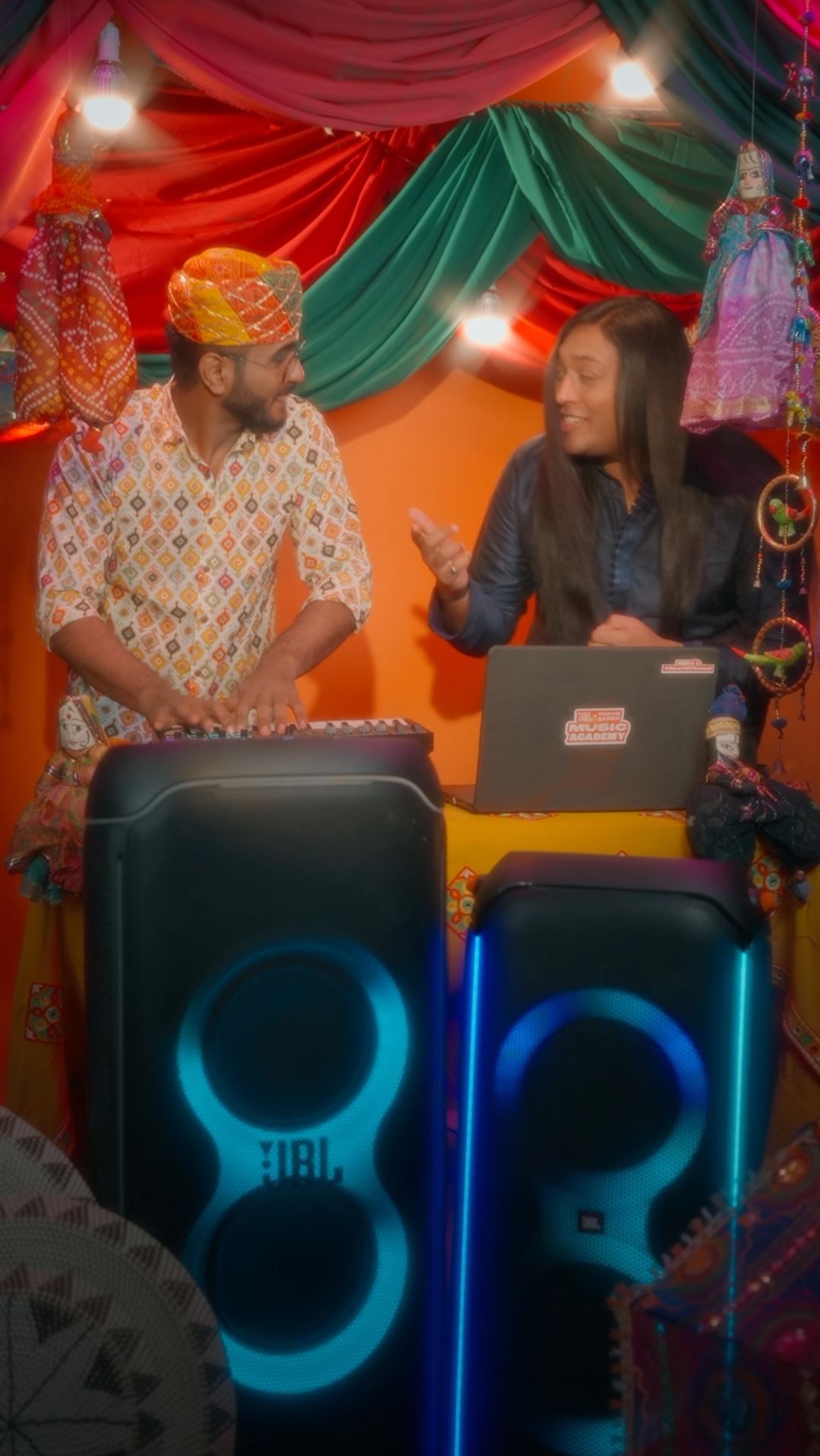2/3
Let’s get this beat train rollin’! @iamgubbi and @kunalmusicofficial just crushed it at India’s #HeartOfSound challe...