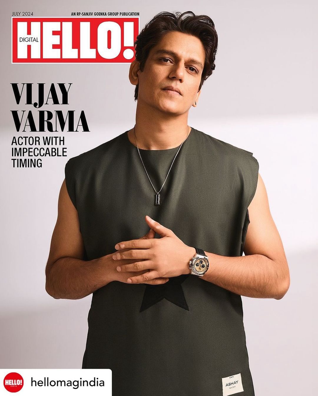 Posted @withregram • @hellomagindia #HELLODigitalCover: It wouldn’t be wrong to call our July Digital Cover Star, Vijay ...
