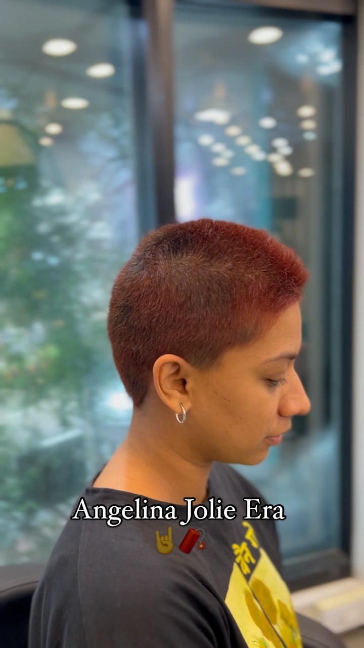we’ve done it now, girls 
.
.
.
.
insane transformation for the coolest @athulyaaa 
.
.
.
.
@bbluntkhar 
@bbluntindia_sa...