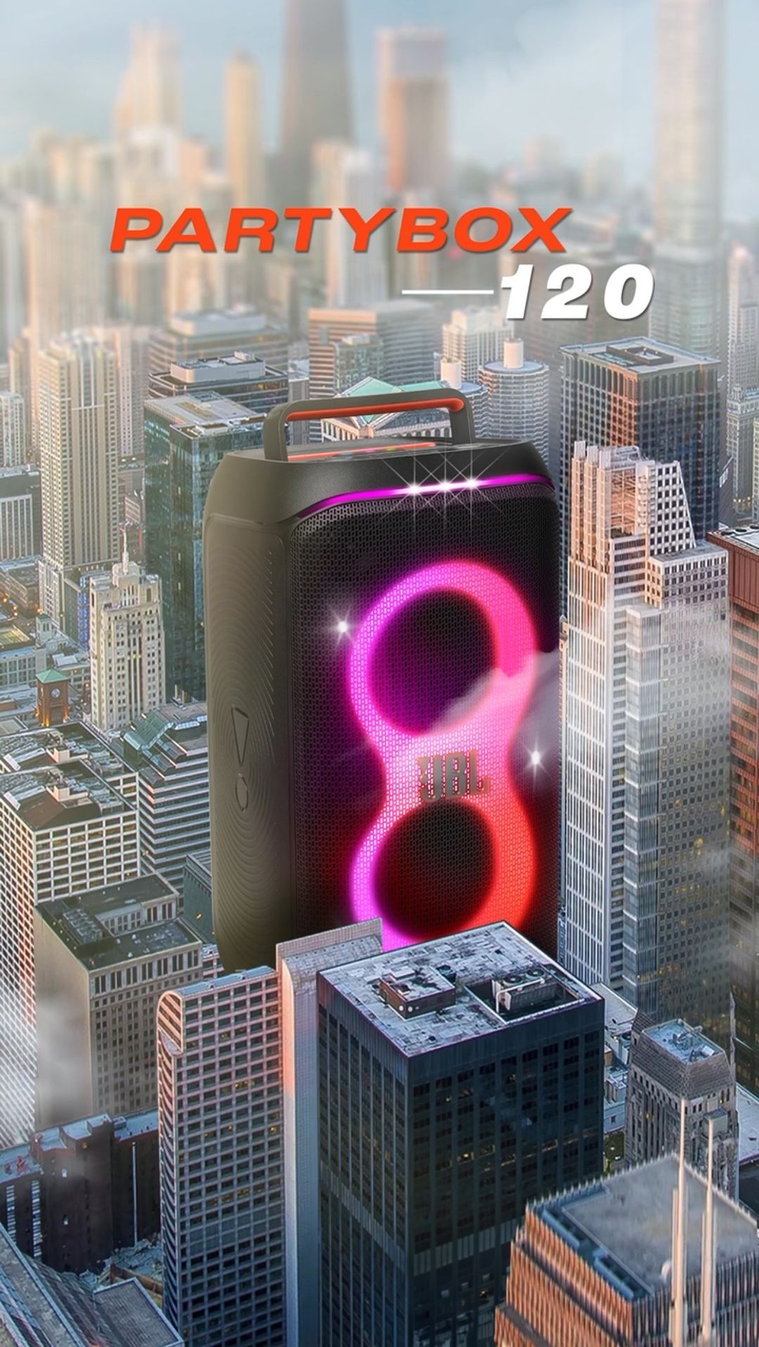 Throw the ultimate block party⚡
With the JBL Partybox 120.

Would you rather throw a Bollywood block party or a techno b...