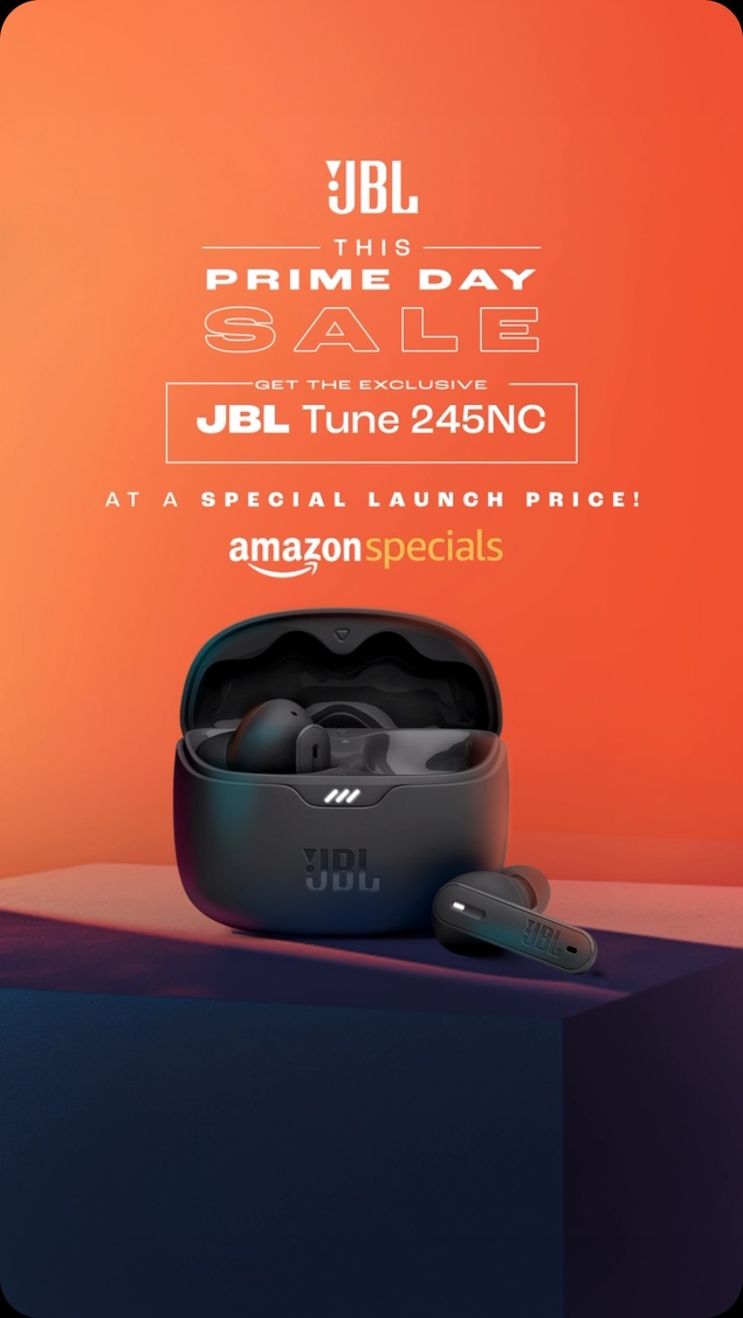 Tune into the best price this @amazondotin Prime Day Sale, get the exclusive noise-canceling JBL Tune 245NC at a special...