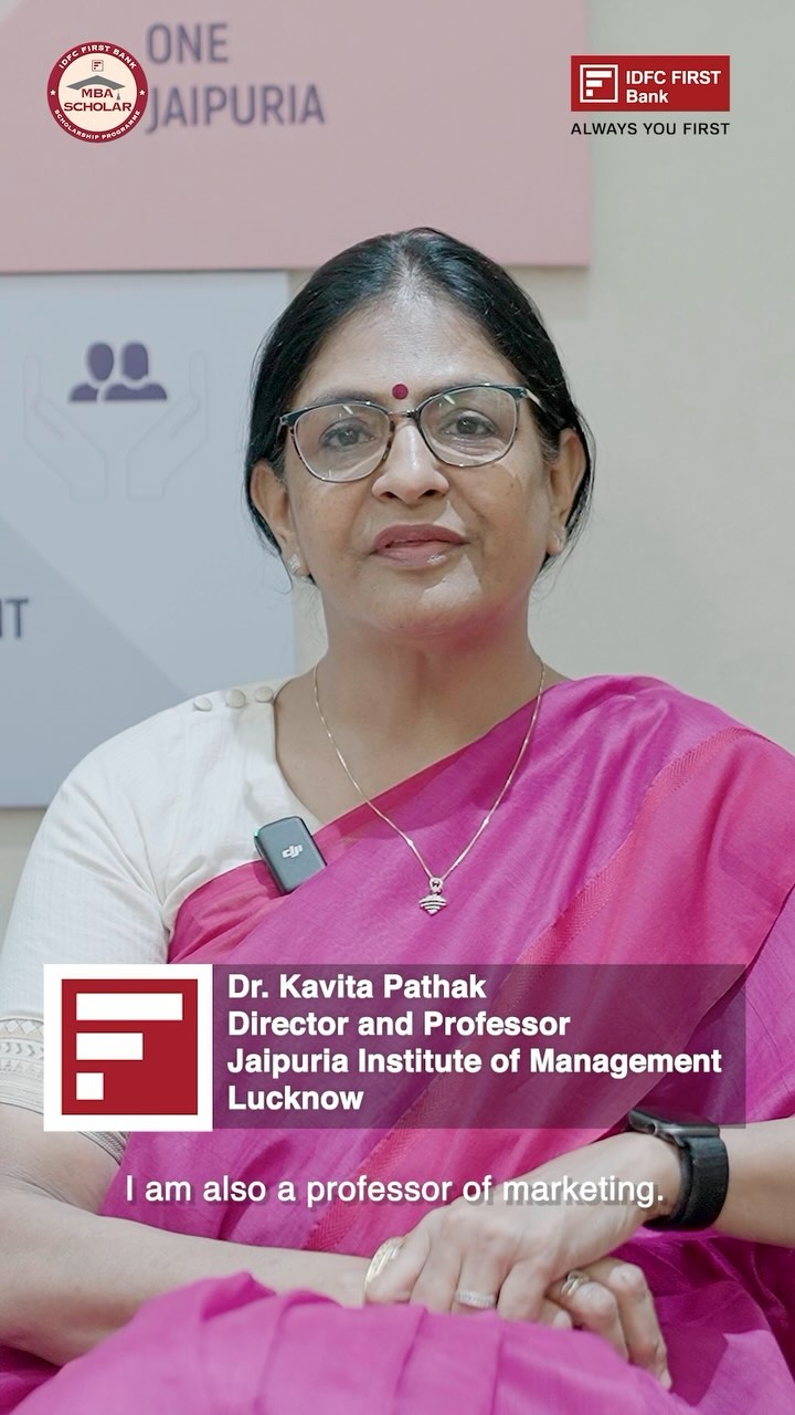 Dr Pathak, Director and Professor of Jaipuria Institute of Management, Lucknow, offered valuable insights into the impac...