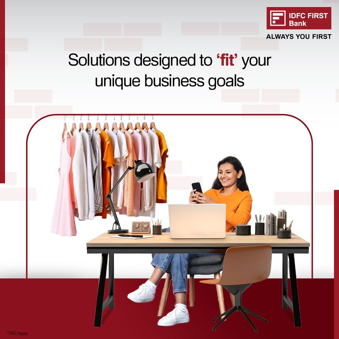 Take your fashion business to the runway and rule it! IDFC FIRST Bank's Platinum Current Account offers stitched-up solu...