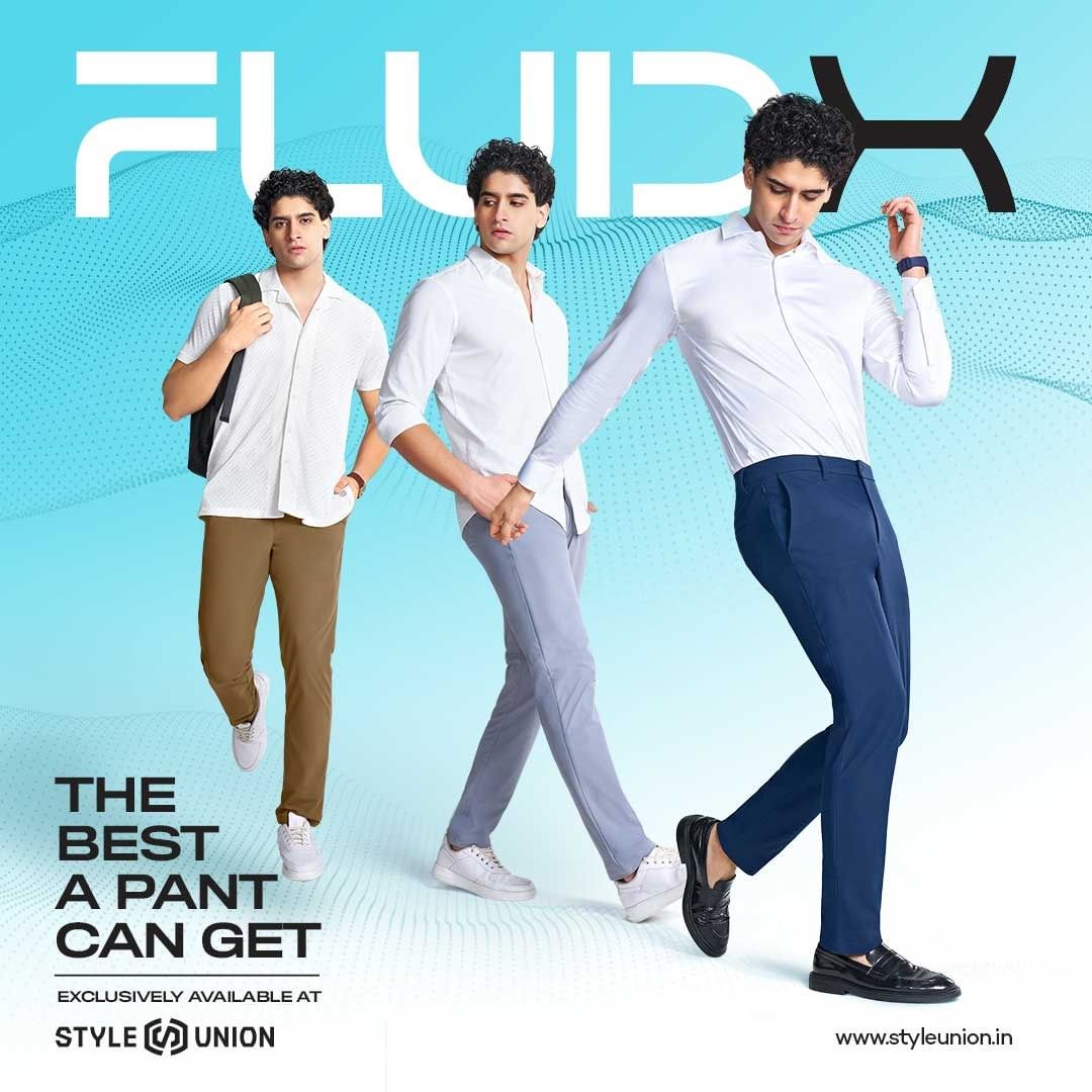 Experience unmatched comfort and innovation. Introducing Fluidx by Style Union – the best a pant can get. Dive into our ...