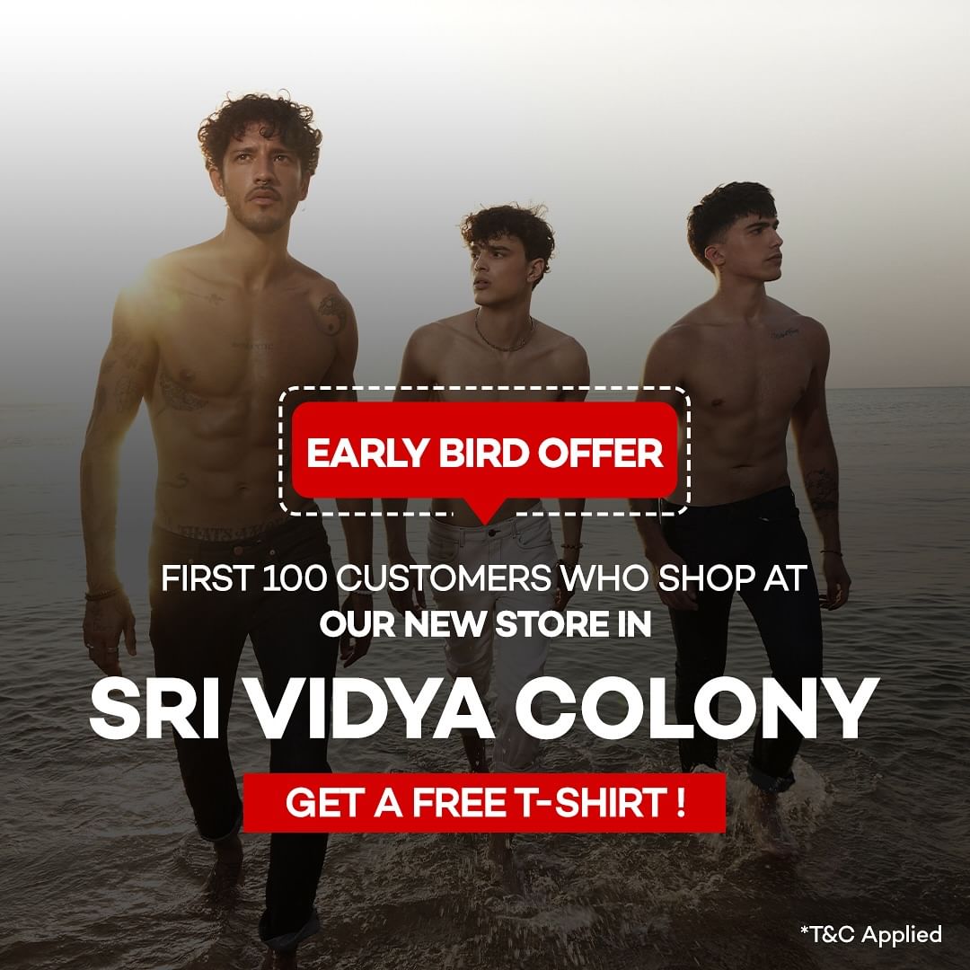 Kakinada, your fashion wait is over! Our brand new store is open at Sri Vidya Colony, and the first 100 shoppers get a F...
