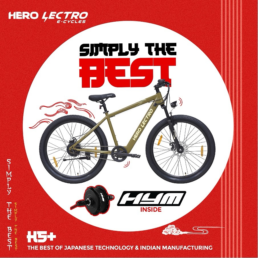 Ready To Ride The Future Introducing The Hero Lectro H5 Powered By The Perfect Blend Of