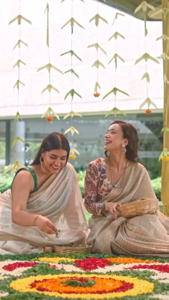 Vibrant rangolis adorn our entrances, while marigold garlands and banana leaves transform cubicles into festive nooks. T...
