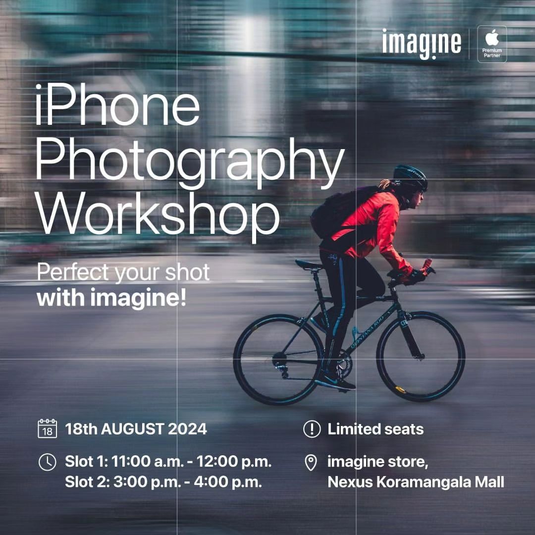Turn your iPhone pics into WOW! ✨ This workshop unlocks your creative potential, whether you're a beginner or photograph...