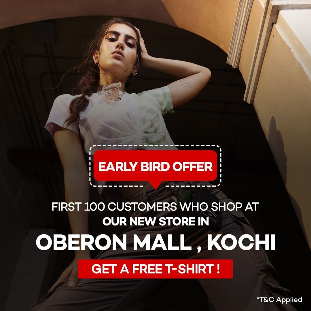 ✨ Kochi, We’re Open!
Our store at Oberon Mall is now open, and we’re celebrating by giving away FREE T-shirts to the fir...
