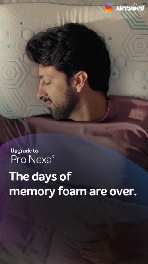 Days of feeling stuck in memory foam are over! 

Upgrade your sleep with our revolutionary Pro-Nexa mattress that adapts...