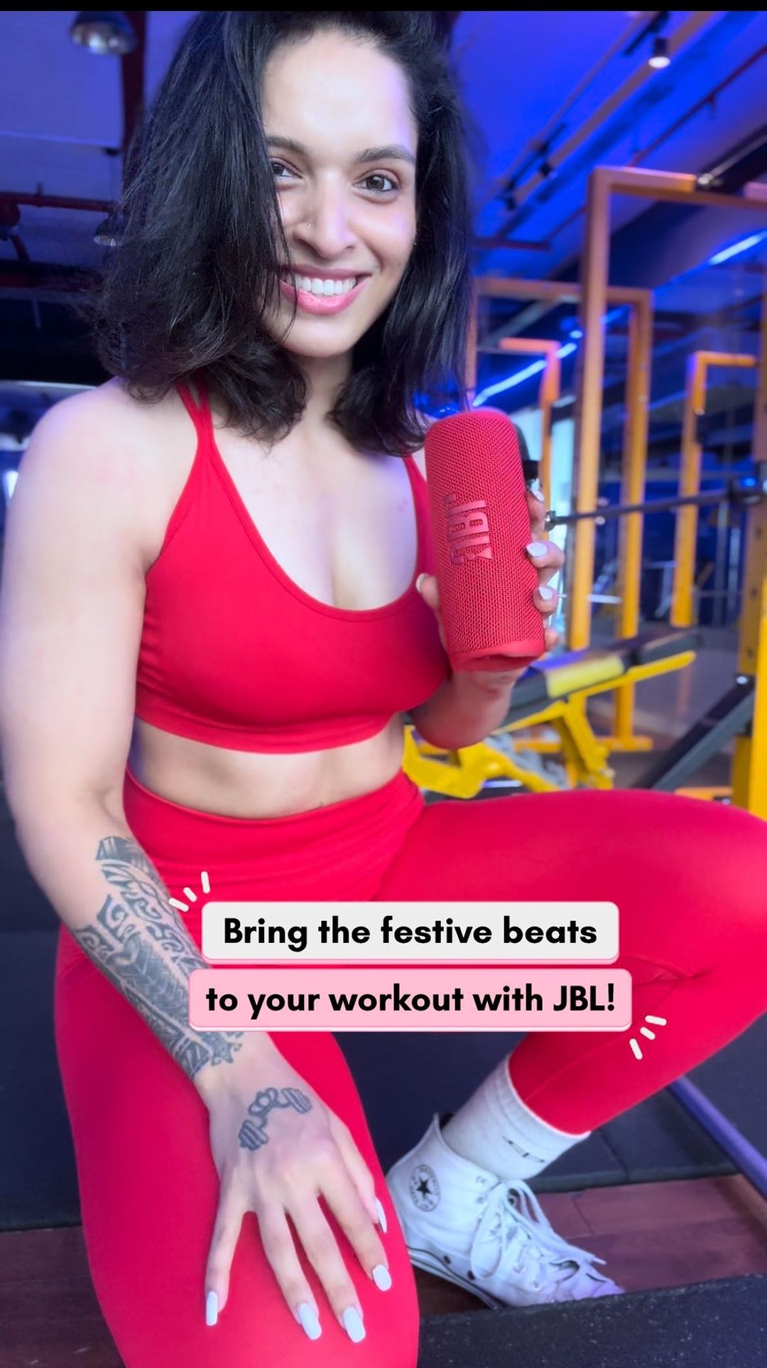 From Ganpati pooja in the morning to hitting the gym at night, JBL keeps me energized all day long! ✨🔥🎶💯

@jblindia
#...