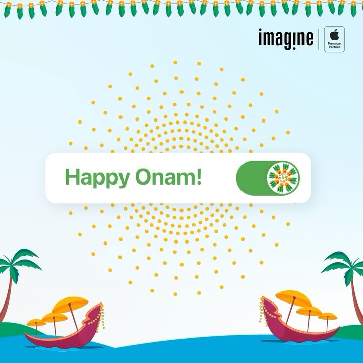 As the pookalams bloom with vibrant colors and the spirit of togetherness fills the air, may your Onam be bright with jo...