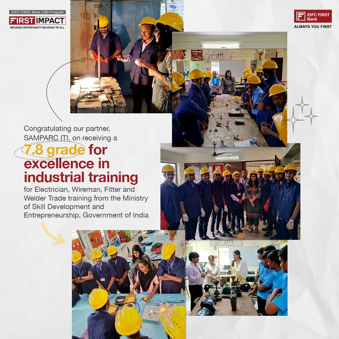 @samparcindia’s achievement is a testament to their unwavering commitment to fostering the livelihoods of our youth. We'...