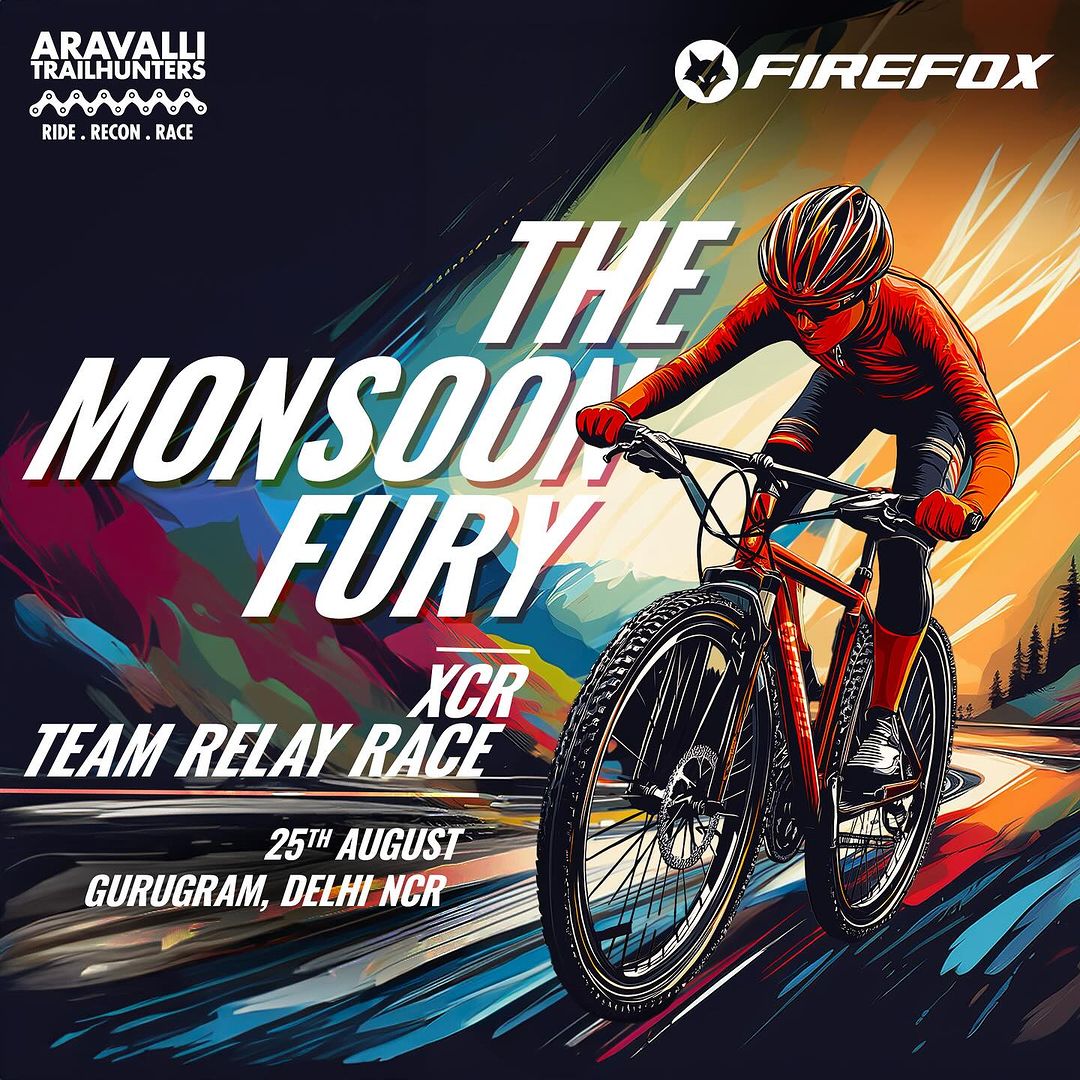 Ready, Set, Race!
Witness the thrill of Firefox’s and ATH 10.2 Monsoon Fury
Cycling Relay Race at Aravali Trails, Gurgao...