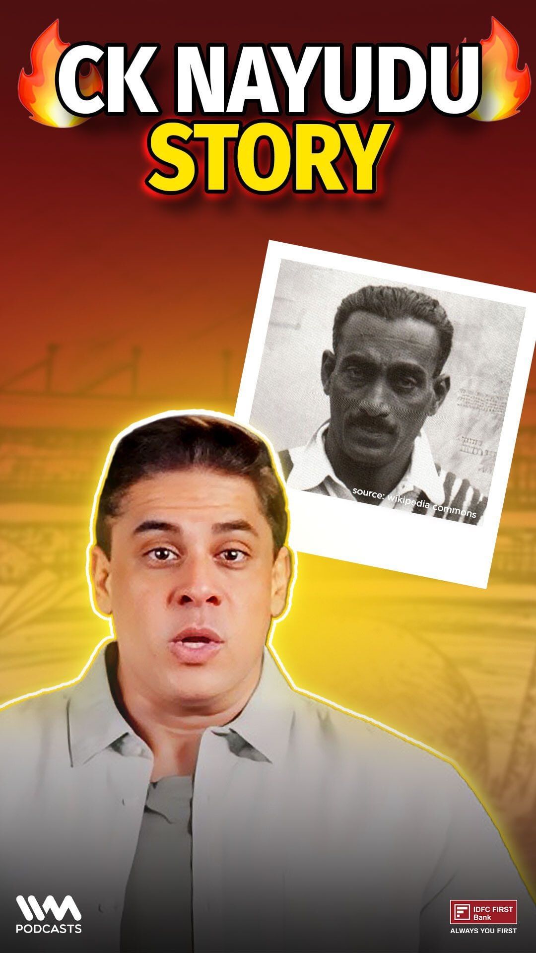 Who was C.K. Nayudu, & why is he called the ‘first superhero of Indian cricket?’ @cyrus_broacha explains. 🏏🔥
.
.
.
#ce...