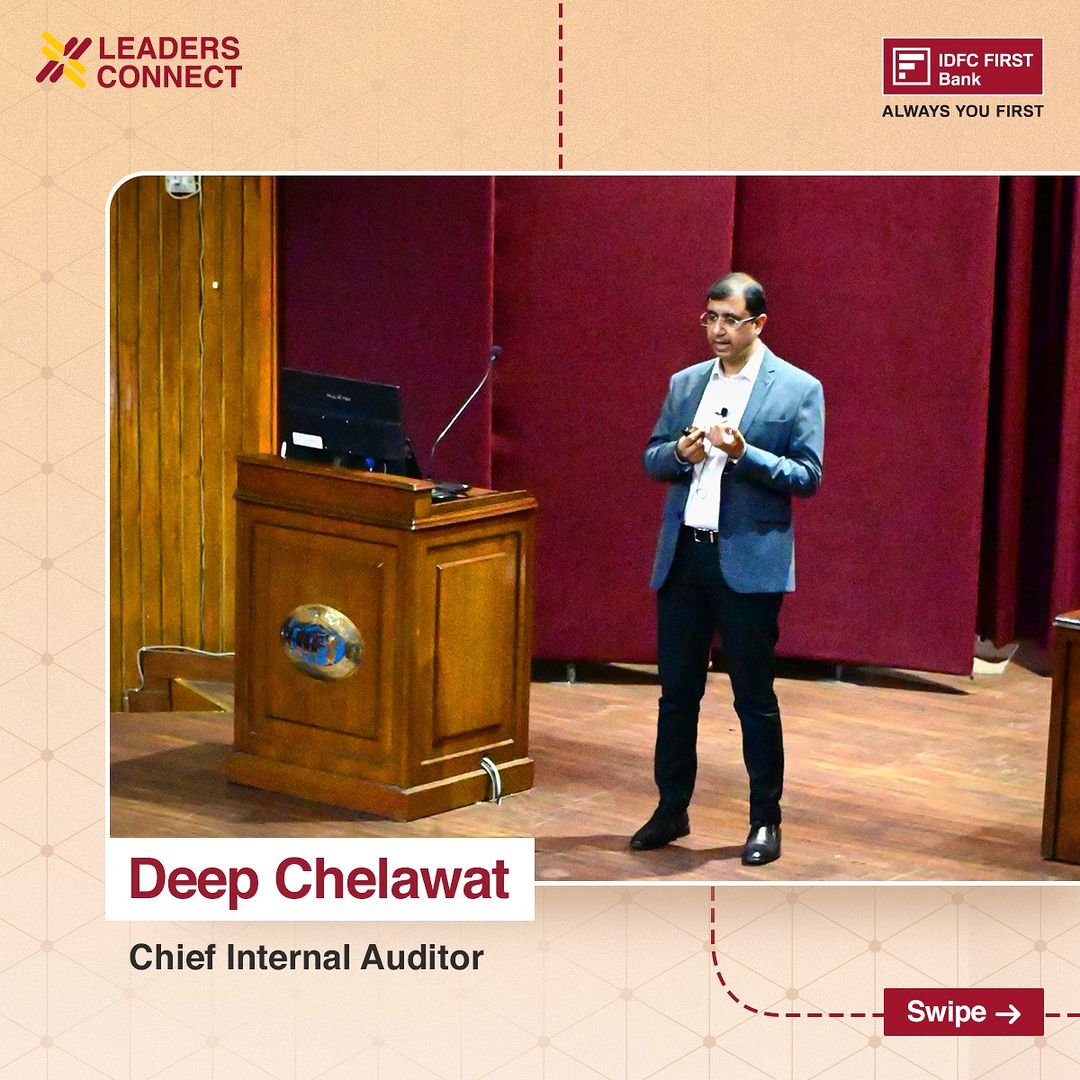 In a recent leadership talk at IIFT Delhi, Deep Chelawat - Chief Internal Auditor, shared insights with campus students ...