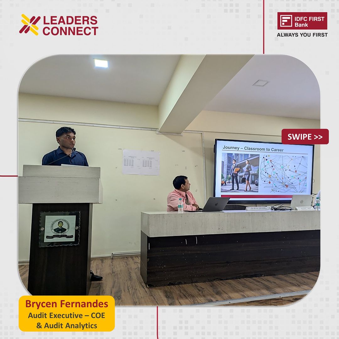 We recently hosted an engaging session at Fr. C. Rodrigues College of Engineering (FCRCE) with Aaron Domingo, Audit Exec...