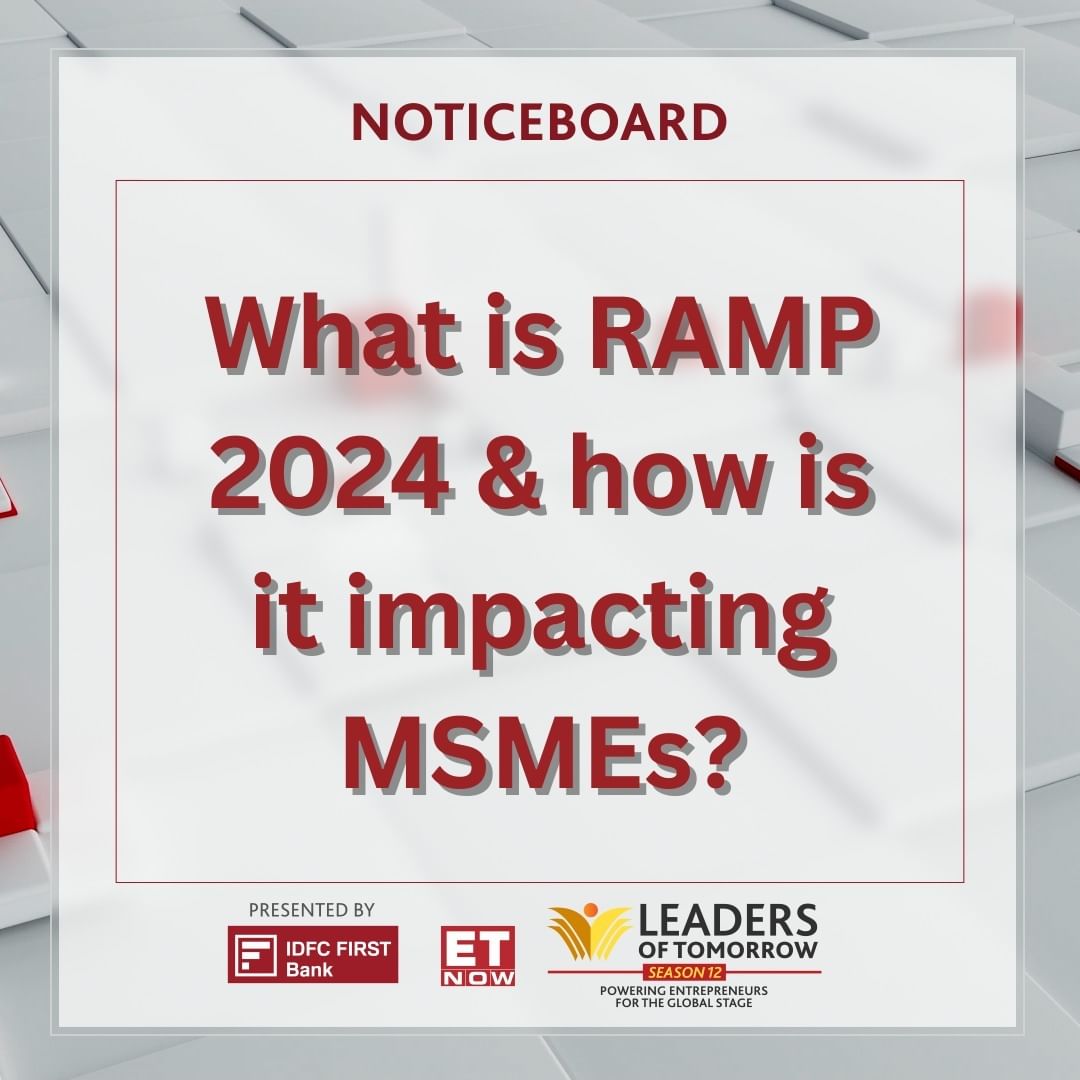 Swipe through to decode the Raising and Accelerating MSME Performance (RAMP) initiative and discover how it envisions to...