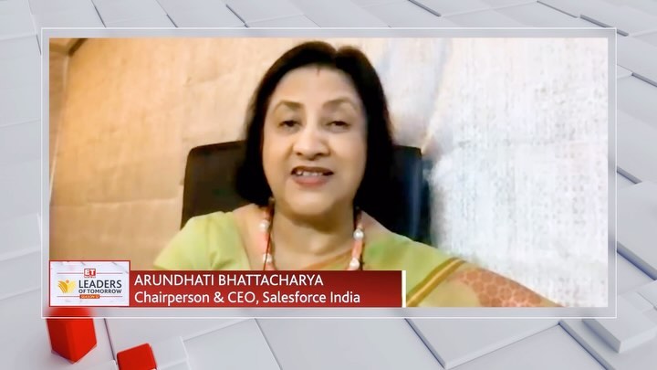 From entrepreneurship to global ambitions, join us on @etnow_lot as Arundhati Bhattacharya, Chairperson & CEO, Salesforc...