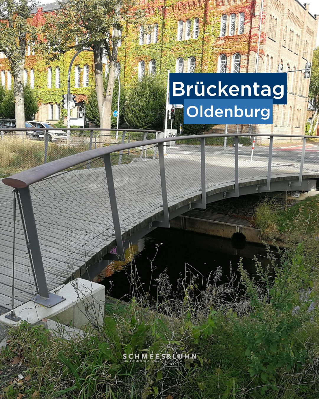 Donnerstag ist Brückentag – und heute befinden wir uns in Oldenburg! Inmitten der grünen Flusslandschaft verband hier üb...