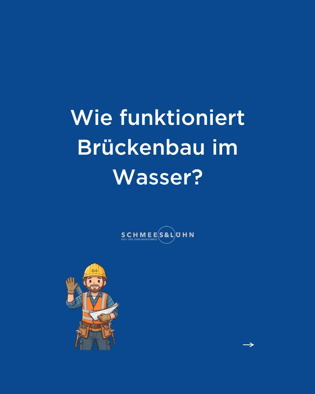 Brückenbau im Wasser? Am Beispiel der Flößerbrücke in Gaggenau nehmen wir euch in diesem Beitrag mit auf eine nicht allt...