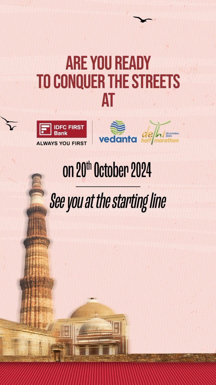 The TCS World 10K Bengaluru set the tone, now Delhi are you ready to take it up a notch? IDFC FIRST Bank, proud Associat...