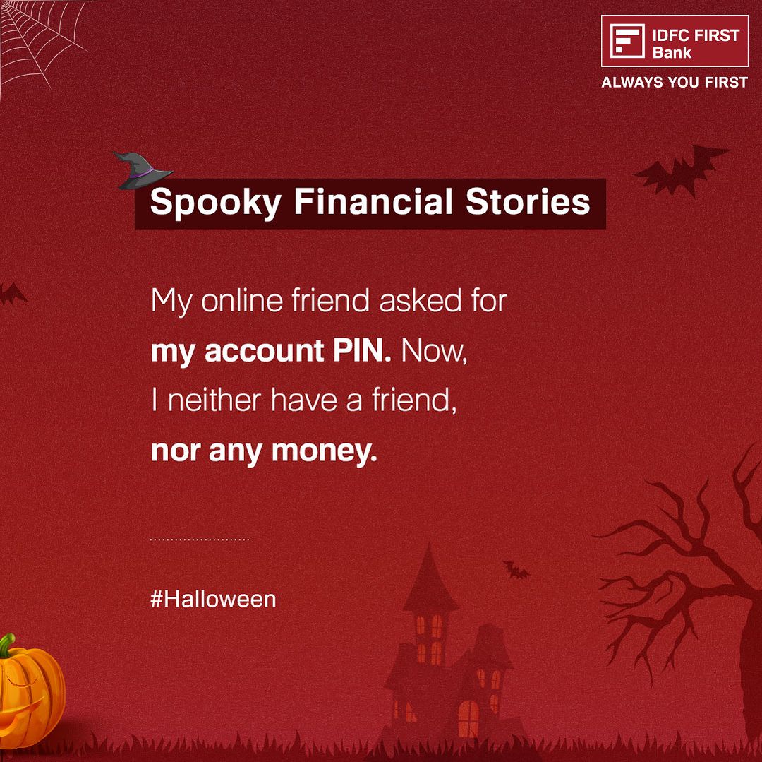 When sharing your account PIN leaves you broke inside and out! Some secrets are better kept hidden. Don’t share your acc...