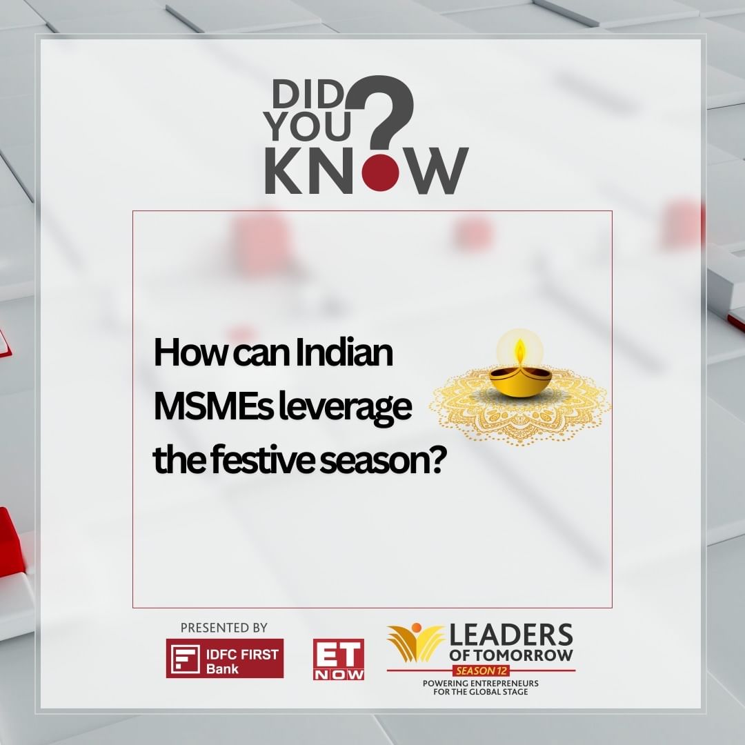 With the festive season just around the corner, it's the perfect time for MSMEs to tap into new growth opportunities! Fr...