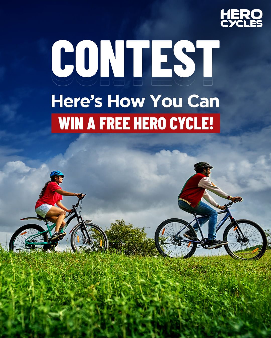 Pedal Your Way to Victory! 🚴💯

Dreaming of a brand-new Hero Cycle? Let’s face it—life’s challenges can feel like a vil...