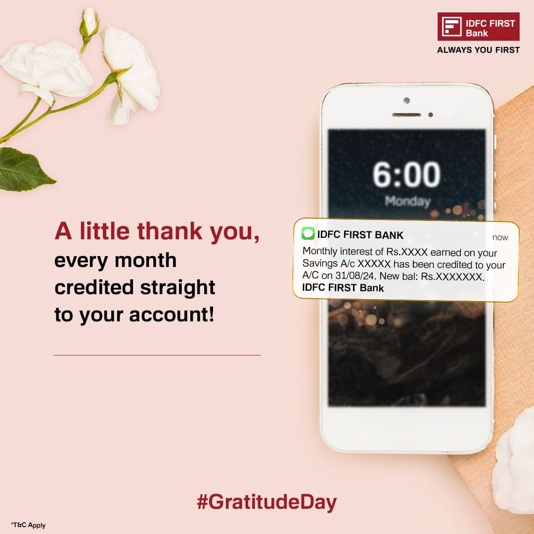 Your savings will ALWAYS feel the love with us! Get MORE every month with our Monthly Interest Credits on your Savings A...