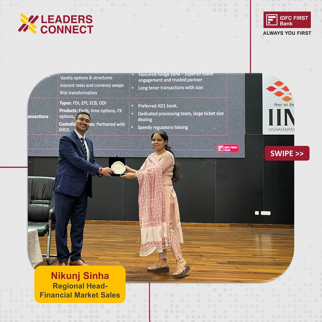 As part of campus leaders connect session, we conducted an insightful leadership talk at IIM Visakhapatnam with Nikunj S...